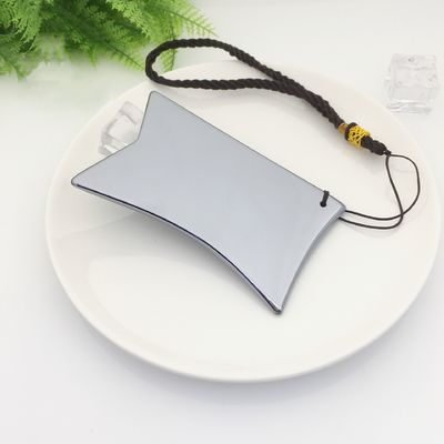 Terahertz-Platte Schrauben Massagetool Gua Sha Guasha Brett für den Rücken Körpermassager Körper mit individuellem Logo und Silber