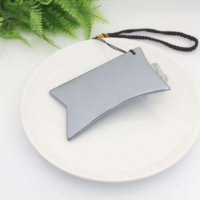 Terahertz-Platte Schrauben Massagetool Gua Sha Guasha Brett für den Rücken Körpermassager Körper mit individuellem Logo und Silber