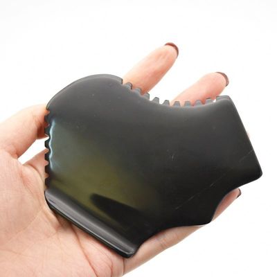 Maßgeschneiderte Bian Stone Guasha Gesichtsmassage Gua Sha Board Tool für persönliche Gesundheit Lymphdrainage