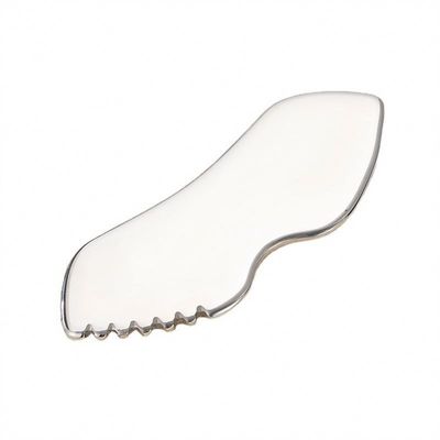 Gesundheit Körper Metall Schraubbrett Edelstahl Gua Sha Werkzeug für benutzerdefiniertes Logo