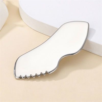 Gesundheit Körper Metall Schraubbrett Edelstahl Gua Sha Werkzeug für benutzerdefiniertes Logo