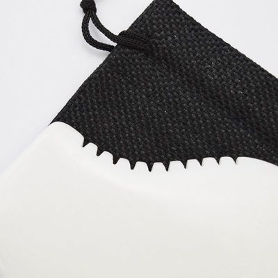 Maßgeschneiderte Weiße Jade Körpermassager Komfortable Gua Sha Gesichtsmassage Board Tool für die Verbesserung der Körperzirkulation
