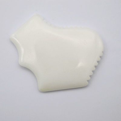 Maßgeschneiderte Weiße Jade Körpermassager Komfortable Gua Sha Gesichtsmassage Board Tool für die Verbesserung der Körperzirkulation