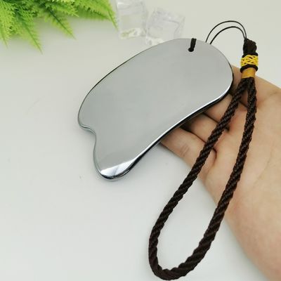 Gesichtsmassager Silberenergie Stein Terahertz Schraubbrett THz Gua Sha Massagetool 2024 Trend Produkte Gesunde Energie