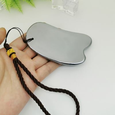 Gesichtsmassager Silberenergie Stein Terahertz Schraubbrett THz Gua Sha Massagetool 2024 Trend Produkte Gesunde Energie