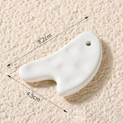 Erleben Sie die Vorteile von keramischem Gua Sha Tool persönliche Gesundheitspflege für Gesichts- und Körpermassage