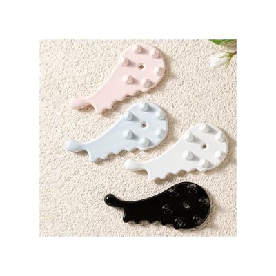 Erleben Sie die heilende Kraft von keramischem Gua Sha Kamm für Gesichts- und Körpermassage