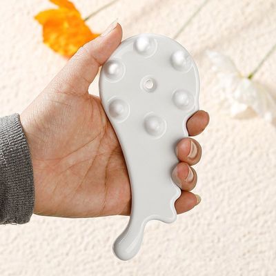 Erleben Sie die heilende Kraft von keramischem Gua Sha Kamm für Gesichts- und Körpermassage