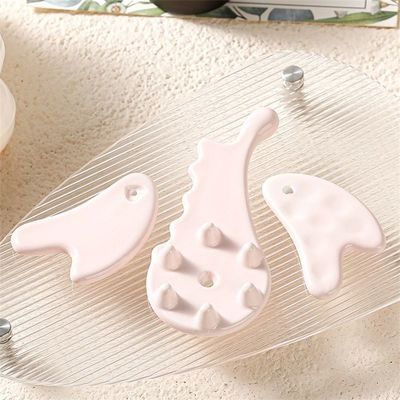 Erleben Sie die heilende Kraft von keramischem Gua Sha Kamm für Gesichts- und Körpermassage