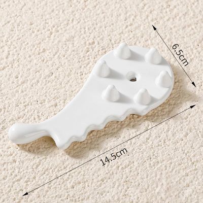 Erleben Sie die heilende Kraft von keramischem Gua Sha Kamm für Gesichts- und Körpermassage