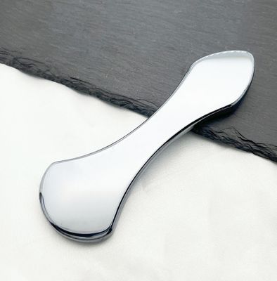 Personalisiertes Logo verfügbard Terahertz Gua Sha Jade Anti-Aging Gesichtsmassager zur Linderung von Falten und Muskelentspannung