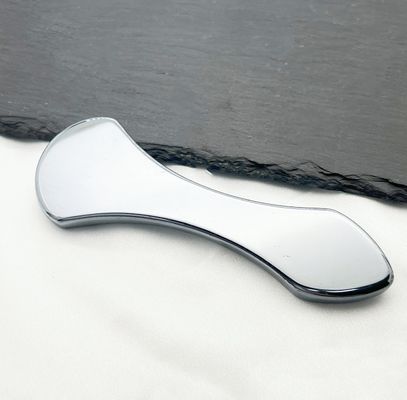 Personalisiertes Logo verfügbard Terahertz Gua Sha Jade Anti-Aging Gesichtsmassager zur Linderung von Falten und Muskelentspannung
