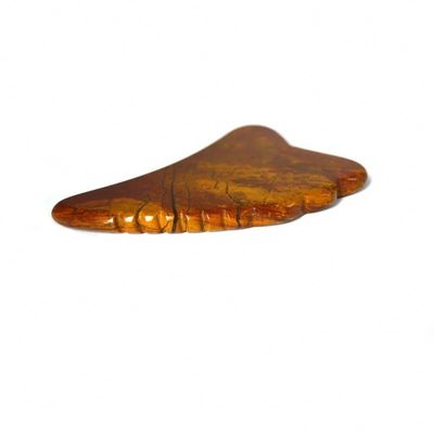Gua Sha Scraping Massager Board Mookaite Jasper Gesichtsmittel 10cm*7cm*0.6cm ISO9001 zertifizierte Massage Board