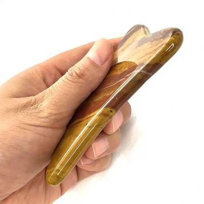 Gua Sha Scraping Massager Board Mookaite Jasper Gesichtsmittel 10cm*7cm*0.6cm ISO9001 zertifizierte Massage Board