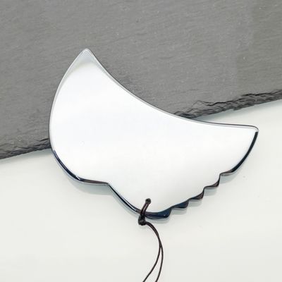 Gesichtsmassager Terahertz Gua Sha Massage Schabtool Skin Spa Beauty Massager Gesundheitspflege Flügelform Terahertz Produkt