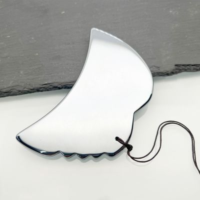 Gesichtsmassager Terahertz Gua Sha Massage Schabtool Skin Spa Beauty Massager Gesundheitspflege Flügelform Terahertz Produkt