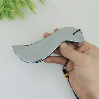 Skin Spa Gesichtsschönheitsmassager S-Form Terahertz Gua Sha Massage Scraping Tool mit individuellem Logo verfügbar