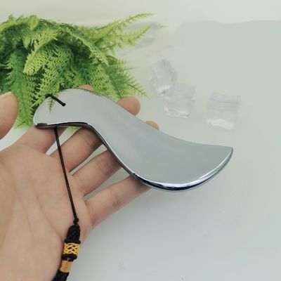 Skin Spa Gesichtsschönheitsmassager S-Form Terahertz Gua Sha Massage Scraping Tool mit individuellem Logo verfügbar