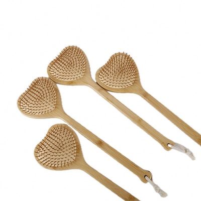 Hausgeschirr Personal Kratzer Bambus Körper Meridian Massage Hammer Langgriff für Juckreiz Linderung und Gua Sha