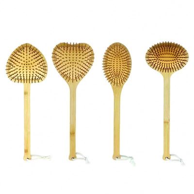 Hausgeschirr Personal Kratzer Bambus Körper Meridian Massage Hammer Langgriff für Juckreiz Linderung und Gua Sha