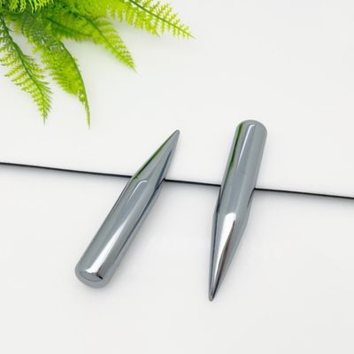 Gesichtsreflexologie Werkzeuge Terahertz Silber Massage Stick für Gesichtsmassage Therapie