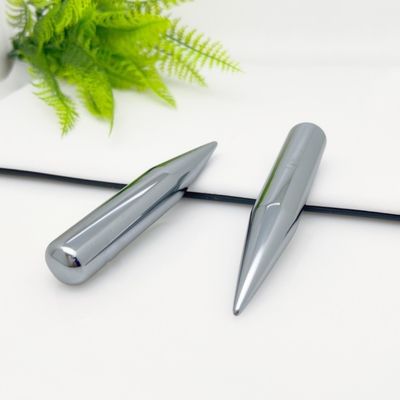 Gesichtsreflexologie Werkzeuge Terahertz Silber Massage Stick für Gesichtsmassage Therapie