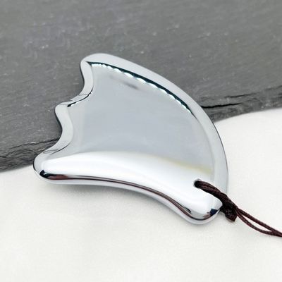Gesichtsmassager Flügelform Terahertz Schabplatte Körpermassage Ausrüstung für Gesichtslift Massagebrett