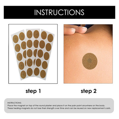 Erleben Sie die Kraft magnetischer Akupressurpflaster zur Schmerzlinderung und Muskelwiederherstellung