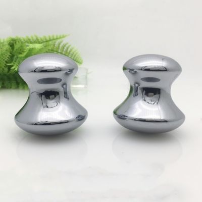 Körpermuskelbehandlung Handgefertigt Natürliche Terahertz Gua Sha Pilz Schaben Massagetool für Spa Entspannung