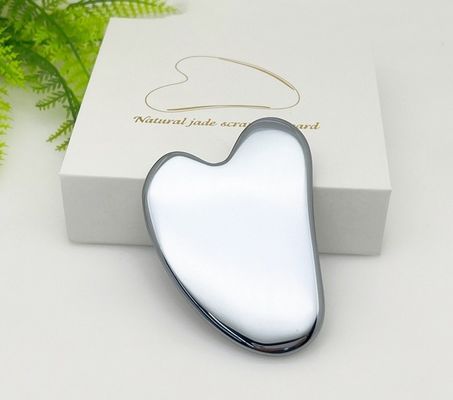 Massagegeräte 2024 Herzform Terahertz Gua Sha Skin Spa Gesichtsschönheitsmassager für Körpermassage Bereich Gesundheitsprodukt