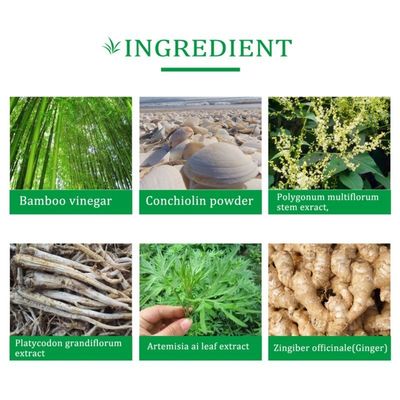 Natürliche Reinigung 10 Ingwer-Fußpolster und 10 Klebstoffblätter gegen Stress