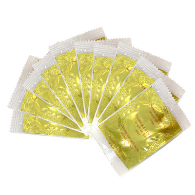 10 Pads Original Gold Detox Foot Patch Bambus Fußpflege-Tool für besseren Schlaf und Haut 12,5*10*4 cm
