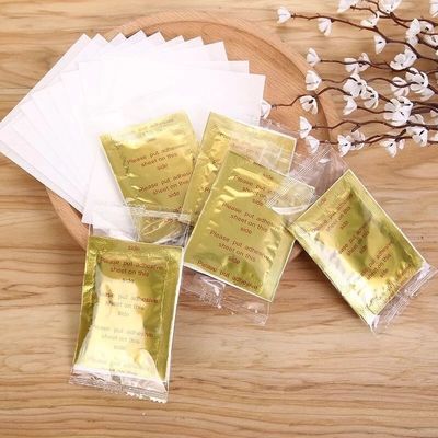 10 Pads Original Gold Detox Foot Patch Bambus Fußpflege-Tool für besseren Schlaf und Haut 12,5*10*4 cm