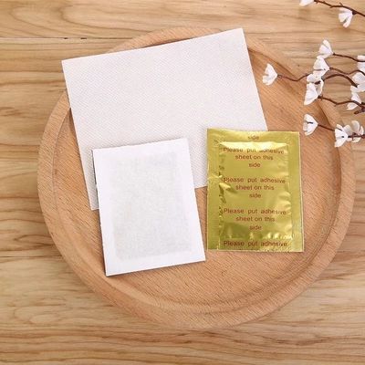 10 Pads Original Gold Detox Foot Patch Bambus Fußpflege-Tool für besseren Schlaf und Haut 12,5*10*4 cm