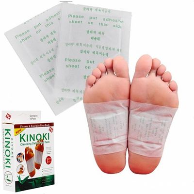 Massage-Funktion 10 Pads Kräuterentgiftung Fußpflaster zur Stresslinderung und Tiefschlaf-Rehabilitationstherapie
