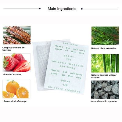 Massage-Funktion 10 Pads Kräuterentgiftung Fußpflaster zur Stresslinderung und Tiefschlaf-Rehabilitationstherapie