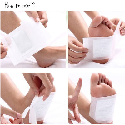 Massage-Funktion 10 Pads Kräuterentgiftung Fußpflaster zur Stresslinderung und Tiefschlaf-Rehabilitationstherapie