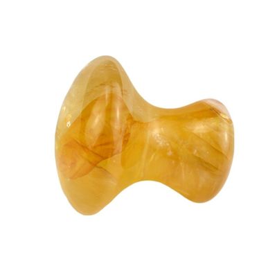 Gelber Zitronenpilz Gua Sha Gesichtsmassage Werkzeug Pilzform zu erschwinglichen Preisen
