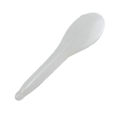 Gesundheitsprodukt Polierter weißer Jade-Stick Akupunkturpunkte Stein Guasha Stift Chinesischer Stil Gesichtsmassage Gua Sha Stick