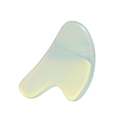 Schönheitsmittel kundenspezifisches Logo verfügbar Opal Gua Sha Schablone für Gesichtsmassager