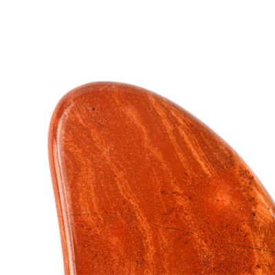 Körpermassage Rot Jasper Guasha Werkzeug Jade Stein Gesichtspflege Hautschaber Custom Logo Herzform Gesicht Gua Sha Massager Werkzeug