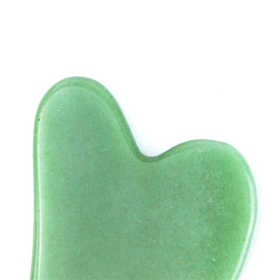 Personalisiertes Logo verfügbard Natürliche Jade Gua Sha Schablone für Gesichtsschönheit Körpermassage Werkzeug Haut Gesundheit SPA