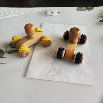 Körpermassage-Ausrüstung 2024 Ankünfte Natur- Öko-freundlich Handwerk Holz Gua Sha Massager Roller für Massagetools