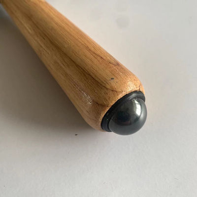 Holz-Massage-Roller für die Muskelmassage Halten Cellulite Schmerz Triggerpunkt Magnetische Kugel-Roller-Tool