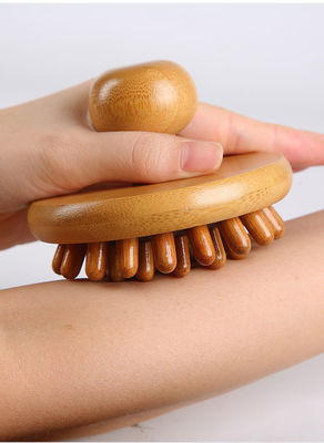 Kopfhautmassage Bambus-Haarbürste Haarkamm Custom Logo Holz Detangling Haarkamm 2023 umweltfreundliche Guasha-Massagegeräte