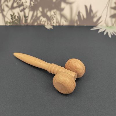 Personalisiertes Logo erhältlichd Buche Gesichts Mini-Skulpturen Werkzeuge Holz Therapie Gesichtsmassage Roller Sets Holz Gesichtstherapie Kits