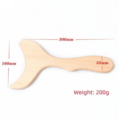 2023 OEM Buche Holz Therapie Massagetools Set Holz Rückenmassager mit kundenspezifischem Logo Availabled