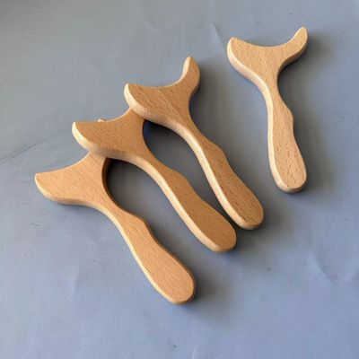 2023 OEM Buche Holz Therapie Massagetools Set Holz Rückenmassager mit kundenspezifischem Logo Availabled