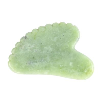 Erleben Sie die Vorteile der Ganzkörpermassage mit dem natürlichen Stein-Scraping-Tool und dem Private Label Xiuyan Jade Green Guasha