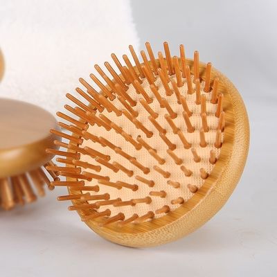 Braune Pilzform Bambus Gua Sha Kopfhaut Massage Airbag Kamm Holz Guasha Werkzeugkopf Entspannung Massager Haar Gesundheit Schönheitsbürste